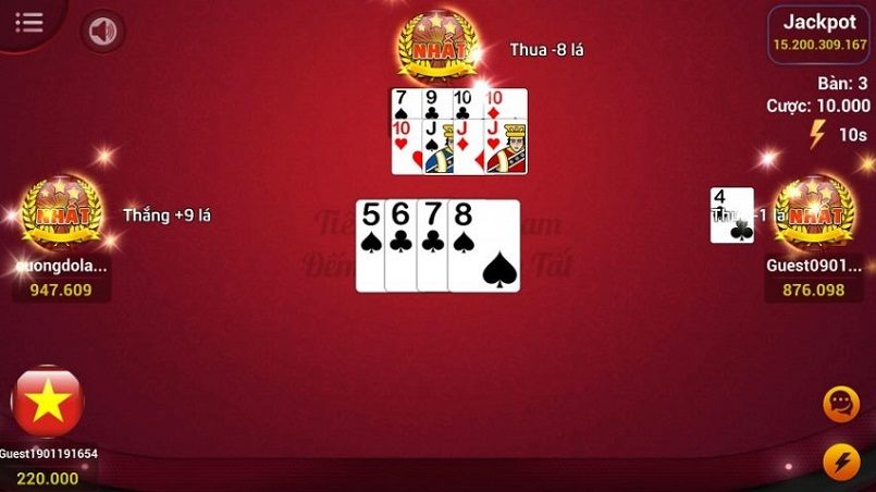 Cách nhớ bài tiến lên giúp thắng lớn